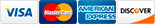 Accepted credit cards: Visa, Mastercard